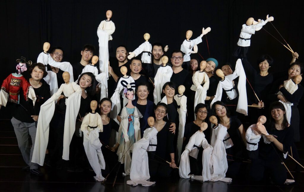 HH's Rod Puppet workshop in Taiwan